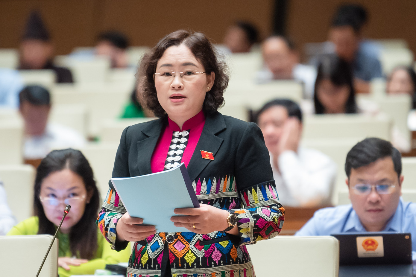 Đại biểu Lò Thị Luyến (Đoàn Điện Biên)