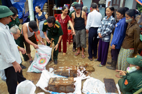 Nhiều di vật được tìm thấy