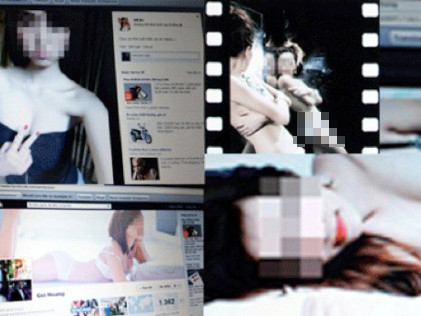 Những hình ảnh “mát mẻ” được đăng tải tràn lan trên các trang mạng xã hội. Những hình ảnh “mát mẻ” được đăng tải tràn lan trên các trang mạng xã hội