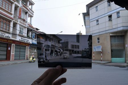 Một góc đường phố Đà Lạt, năm 1968