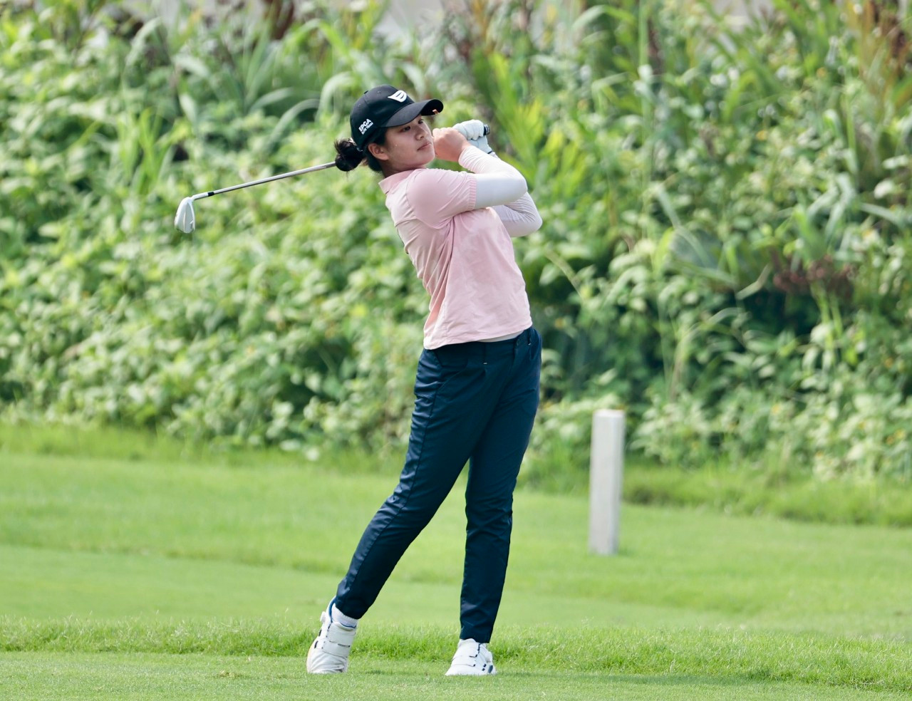 Gia Hân dẫn đầu bảng nữ trong cả ba ngày thi đấu. Ảnh: Như Ý