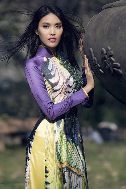 Lan Khuê suy sụp trước ngày thi Miss World vì ông qua đời ảnh 2