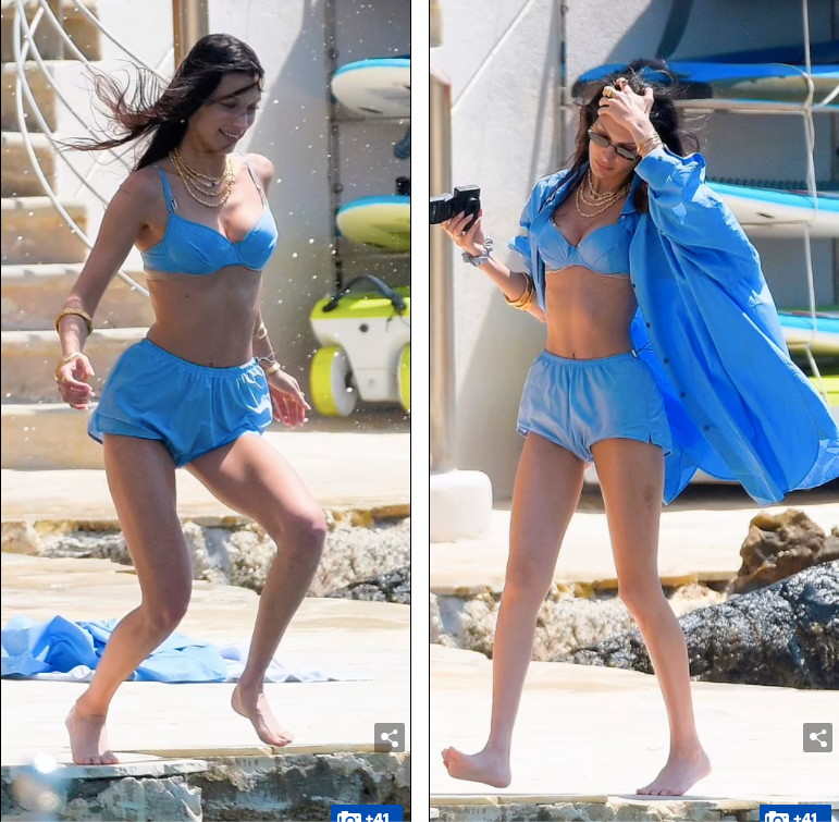 Chỉ là những shoot hình đời thường nhưng Bella Hadid vẫn đẹp xuất sắc.