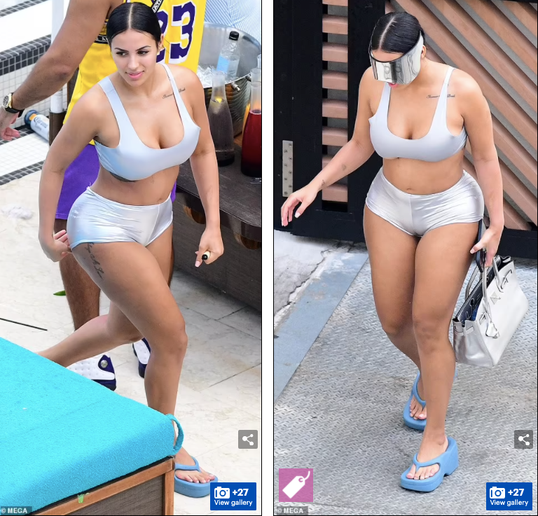 Tuy vậy, do body và thần thái của người đẹp 9x rất giống "Kim siêu vòng 3", đến mức nhiều người cho rằng cô tiếp tục là người thay thế vợ cũ Kanye West trong khi nam rapper nỗ lực để khiến vợ cũ quay về.