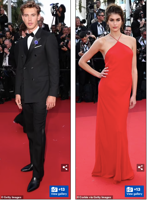 Người đẹp sinh năm 2001 đến ủng hộ bạn trai hơn 10 tuổi Austin Butler ra mắt phim về cuộc đời và sự nghiệp của ông hoàng nhạc Rock&amp;Roll – Elvis Presley do chính Austin Butler đóng.