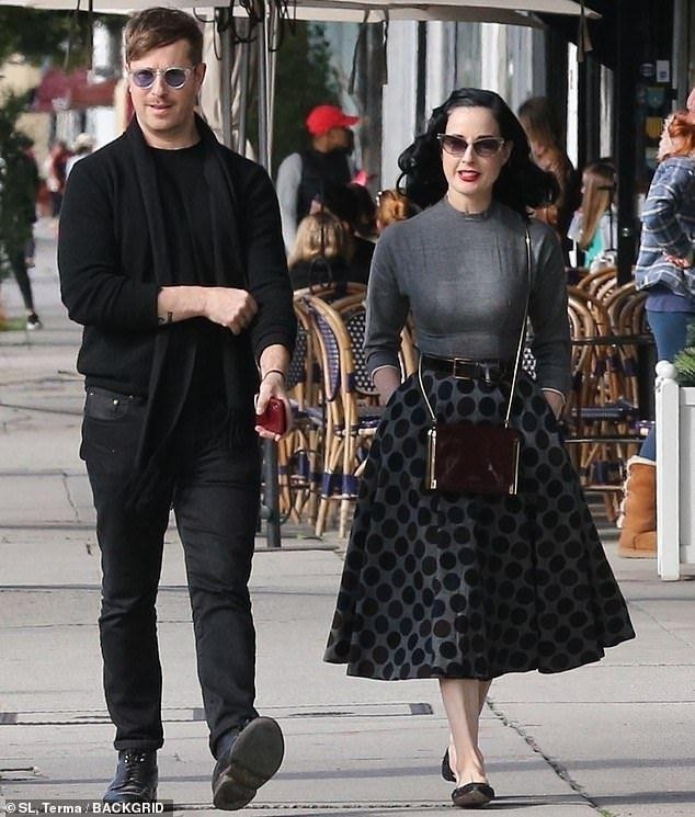 Dita Von Teese và bạn trai hiện tại
