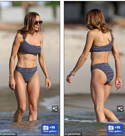 "Tôi đang có vóc dáng đẹp nhất trong cuộc đời", cô chia sẻ và cho biết: "Tôi tập thể dục mỗi ngày. Nó giống như bất cứ điều gì trong cuộc sống, khi bạn muốn có một kết quả tuyệt vời, bạn phải làm những điều đáng kinh ngạc để đạt được điều đó".