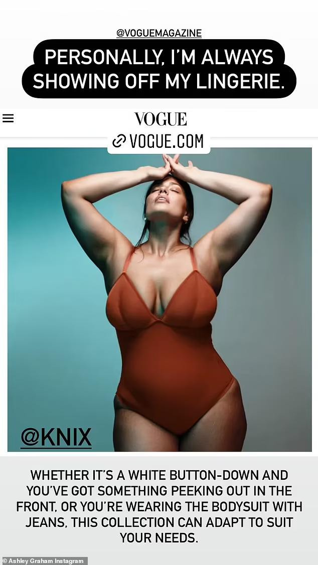 Ashley Graham cho biết đã có kinh nghiệm thiết kế thời trang trong nhiều năm. Với thời trang nội y, cô quan tâm màu sắc và kiểu dáng và đặc biệt là sự thoải mái cho người mặc. Do vậy, với bộ sưu tập này, cô mong rằng chị em sẽ không chỉ tự tin mặc những bộ nội y tôn dáng mà còn tạo cảm giác thoải mái, tự do.