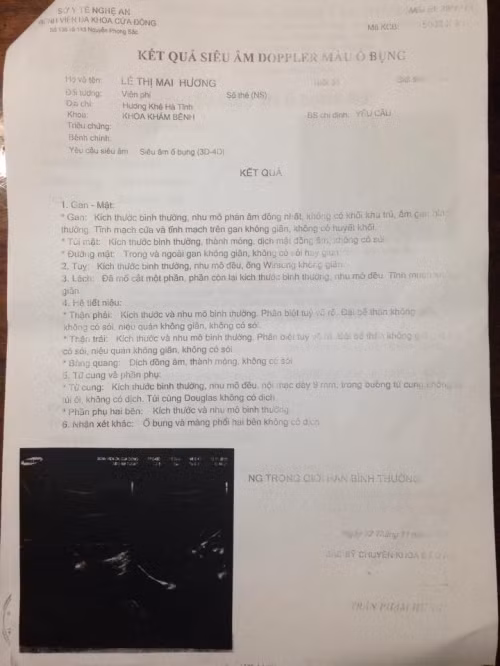 Tá hỏa mất nửa lá lách sau khi mổ chửa ngoài tử cung ảnh 2