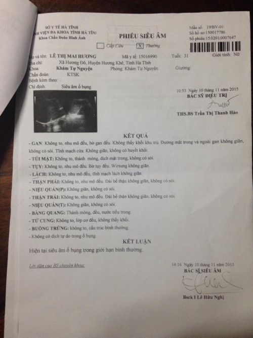 Tá hỏa mất nửa lá lách sau khi mổ chửa ngoài tử cung ảnh 3