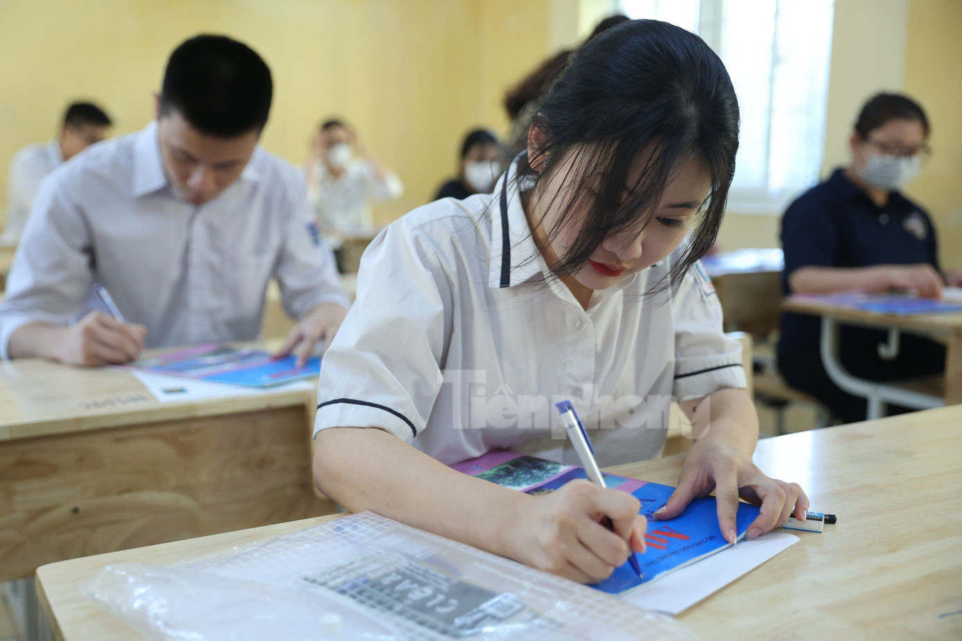 Thí sinh dự thi tốt nghiệp THPT năm 2023. Ảnh: Như Ý Thí sinh dự thi tốt nghiệp THPT năm 2023. Ảnh: Như Ý