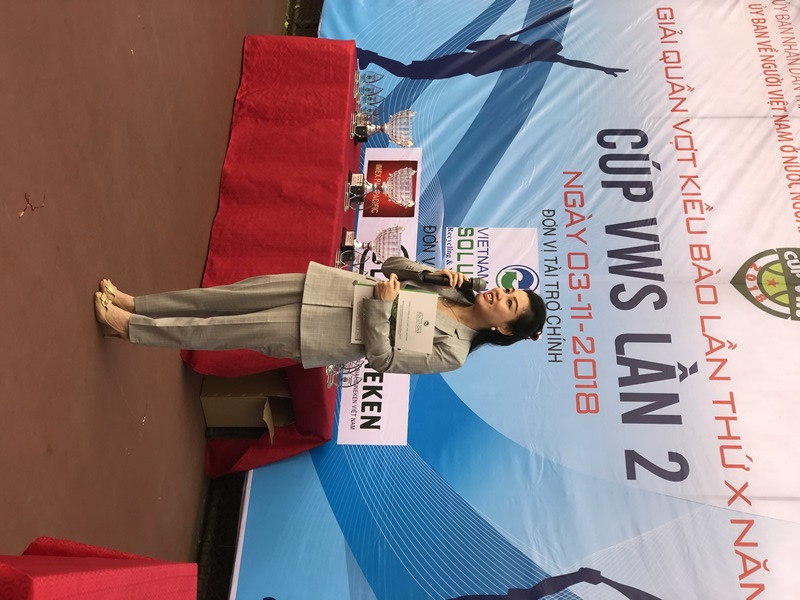 40 vận động viên dự giải quần vợt kiều bào - Cúp VWS 2018 ảnh 1