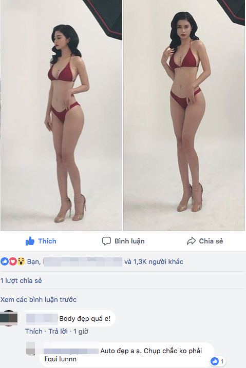 Khó rời mắt khỏi vóc dáng 'đẹp đến từng centimet' của 9x Quảng Ninh ảnh 1