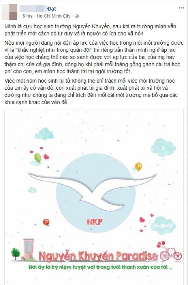 Trường bị coi là hà khắc, học sinh tự tử: Có thực sự là 'gông cùm'? ảnh 2