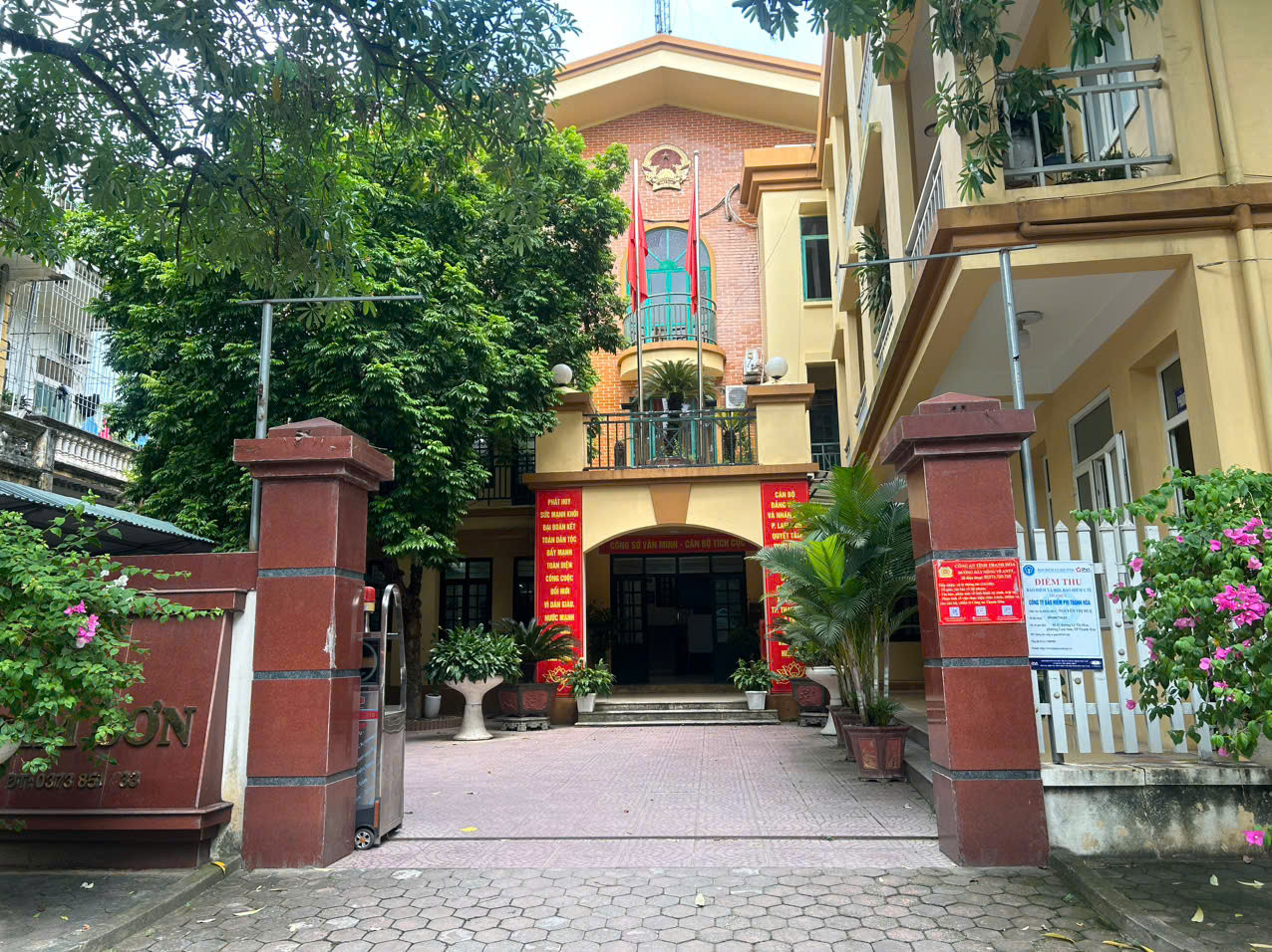 Trụ sở UBND phường Lam Sơn, thành phố Thanh Hóa