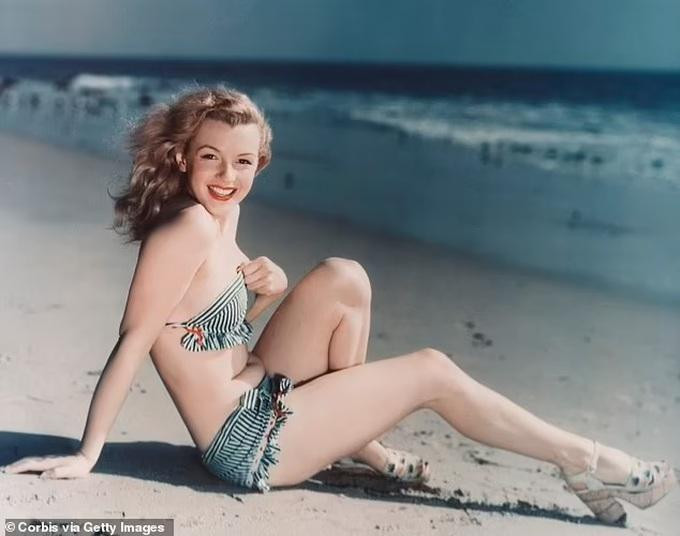 Marilyn Monroe khi còn là người mẫu ảnh (Ảnh: New York Post).