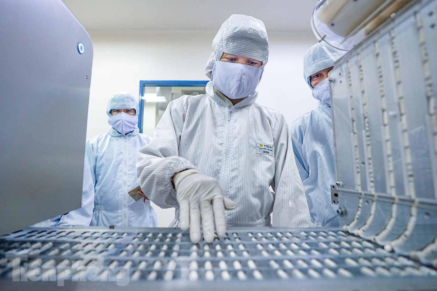 Nhà máy Stellapharm có khả năng cung ứng ra thị trường 4 tỷ viên thuốc điều trị COVID-19 mỗi năm. Ảnh: Phạm Nguyễn