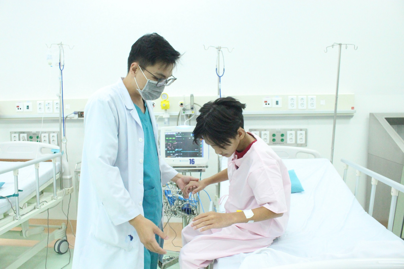 Ngày 20/2 sức khỏe của bệnh nhi đã bình phục tốt, đủ điều kiện xuất viện Ngày 20/2 sức khỏe của bệnh nhi đã bình phục tốt, đủ điều kiện xuất viện