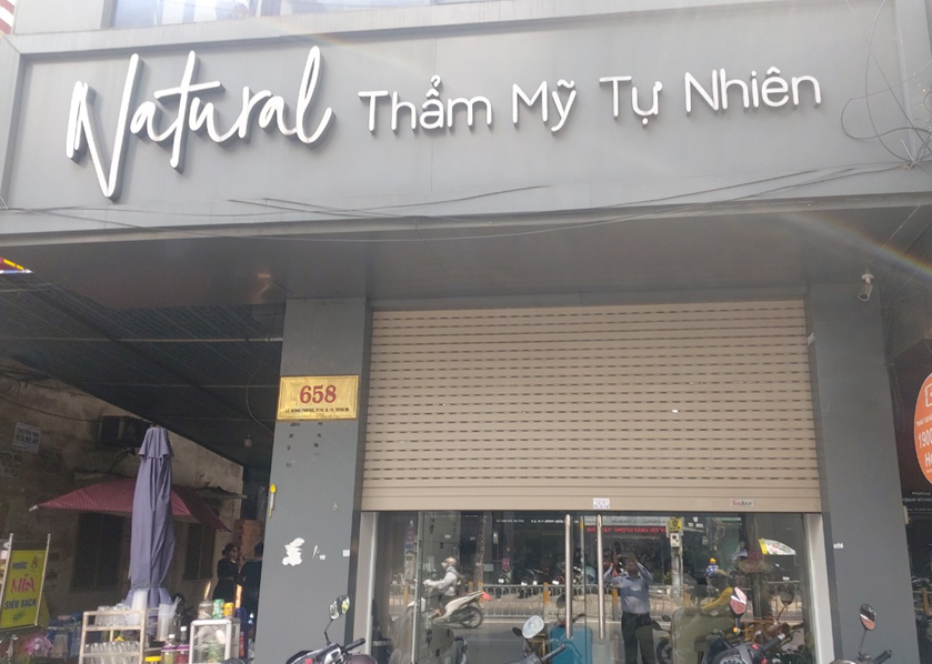 Cơ sở thẩm mỹ hoạt động không phép vừa bị kiểm tra, xử lý Cơ sở thẩm mỹ hoạt động không phép vừa bị kiểm tra, xử lý