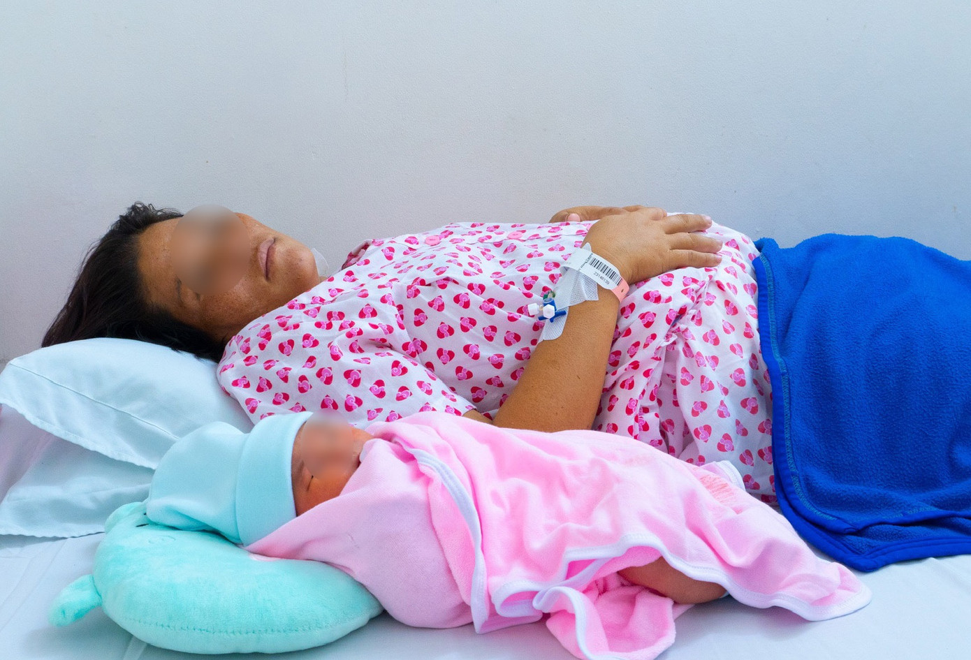 Sau khi vượt qua nguy kịch, sức khỏe của mẹ con sản phụ đã bình phục tốt