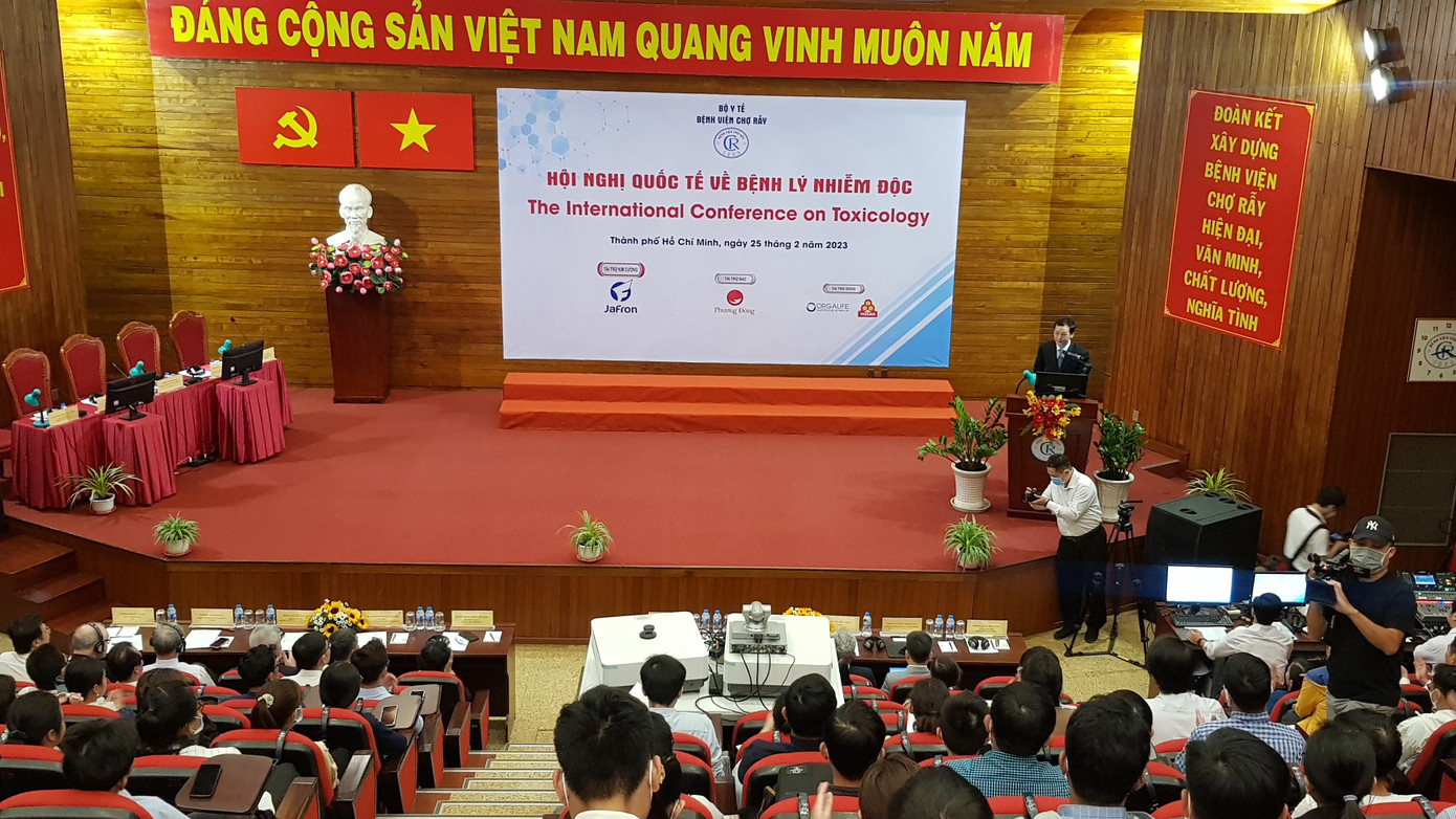 Chương trình Hội nghị Quốc tế về bệnh lý nhiễm độc diễn ra tại Bệnh viện Chợ Rẫy TPHCM Chương trình Hội nghị Quốc tế về bệnh lý nhiễm độc diễn ra tại Bệnh viện Chợ Rẫy TPHCM