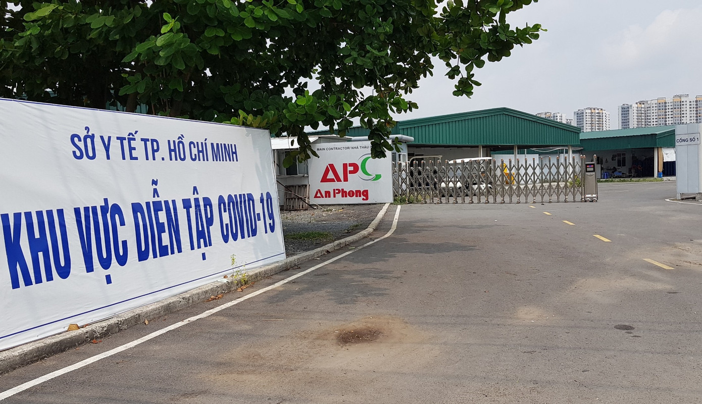 Bệnh viện Dã chiến số 13 tại huyện Bình Chánh luôn trong tâm thế sẵn sàng kích hoạt Bệnh viện Dã chiến số 13 tại huyện Bình Chánh luôn trong tâm thế sẵn sàng kích hoạt