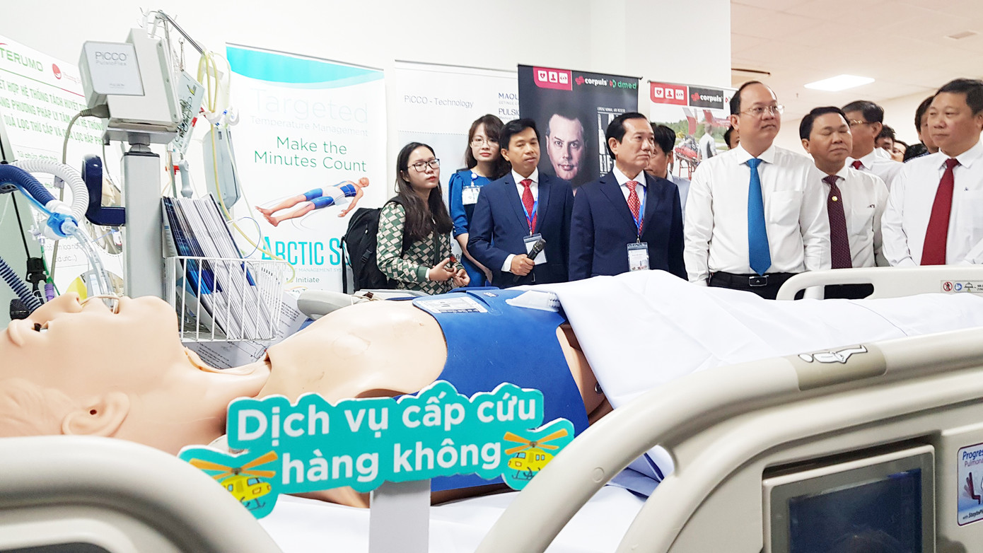 Dịch vụ cấp cứu đường hàng không sẽ được triển khai để tiếp cận nhanh nhất với những ca bệnh nặng