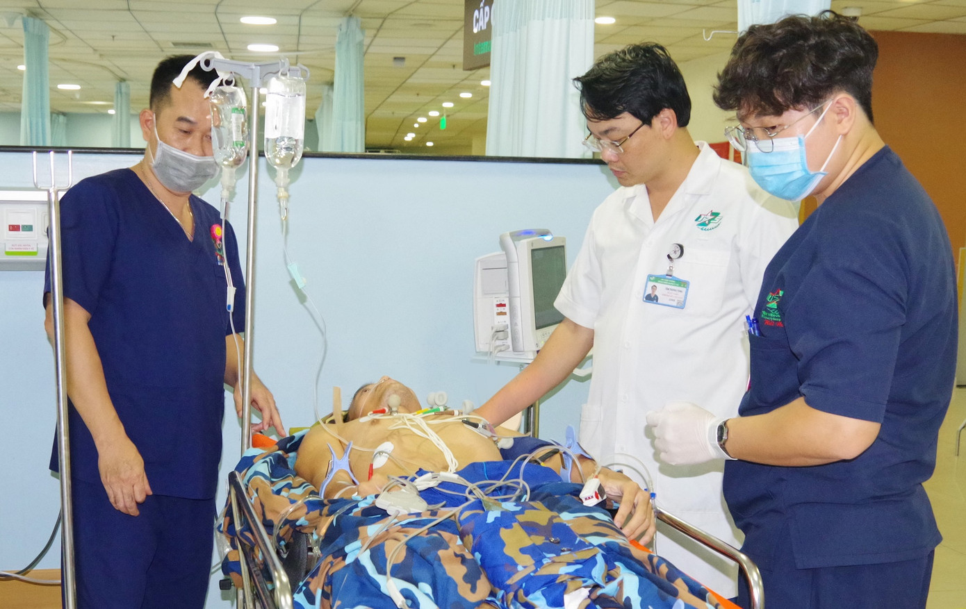 Bệnh nhân đã được chuyển đến điều trị tại Bệnh viện Quân y 175 Bệnh nhân đã được chuyển đến điều trị tại Bệnh viện Quân y 175