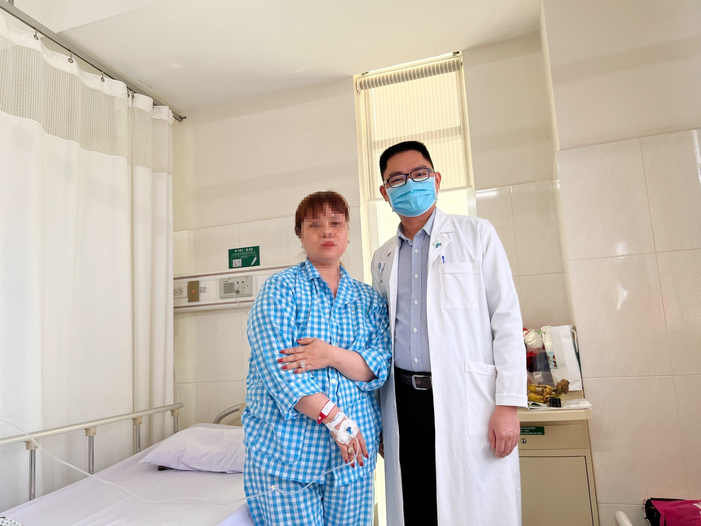 Sau can thiệp, sức khỏe bệnh nhân đã bình phục tốt