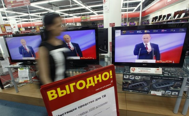 Sáu kênh truyền hình tại Nga tường thuật trực tiếp lễ nhậm chức tổng thống của ông Putin 