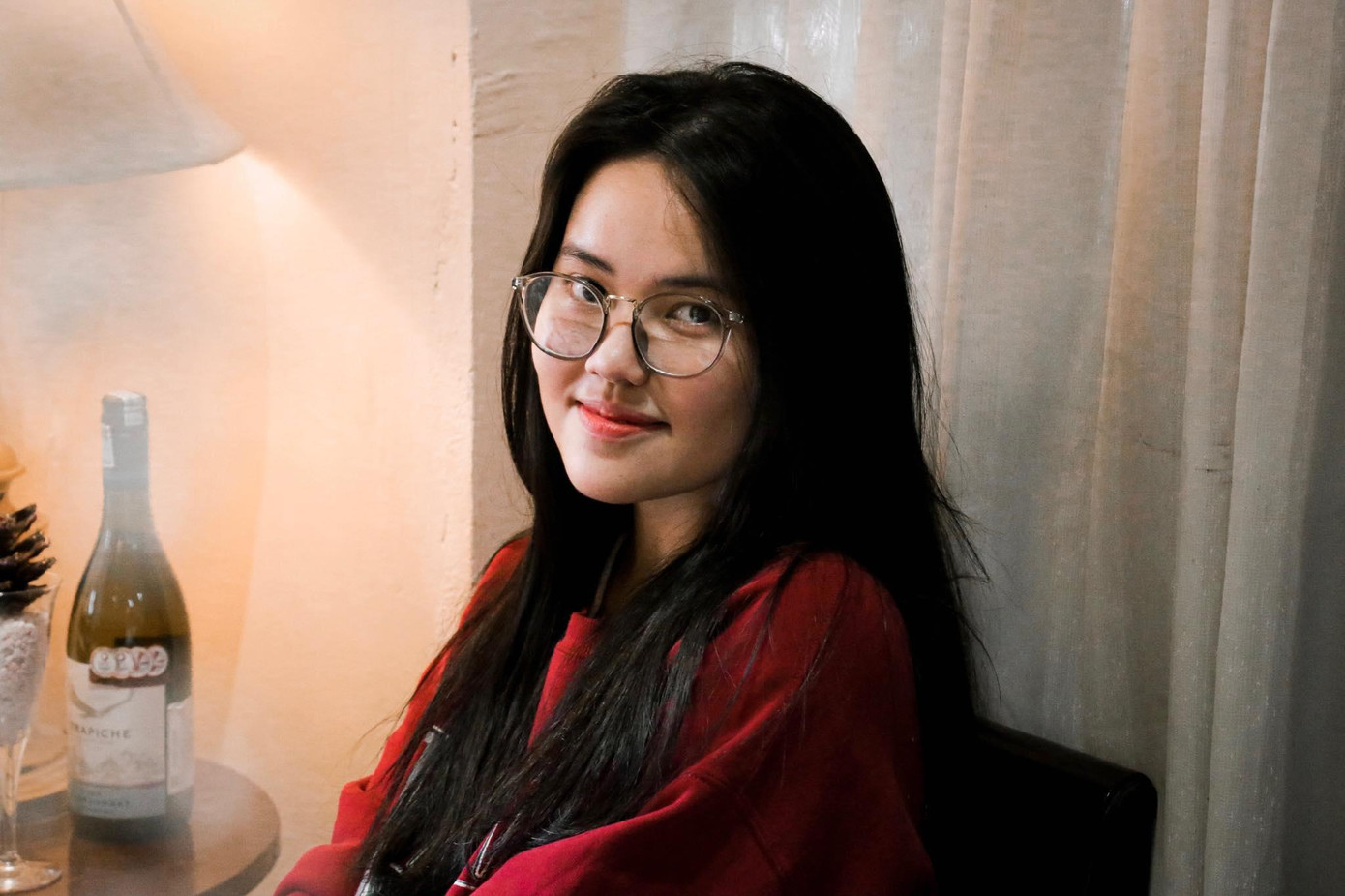 Gia Hân cho rằng đề xuất mới sẽ khiến khóa các bạn sinh năm 2004 thiệt thòi vì khó thích ứng trong hoàn cảnh học online nhiều hạn chế. Ảnh: NVCC