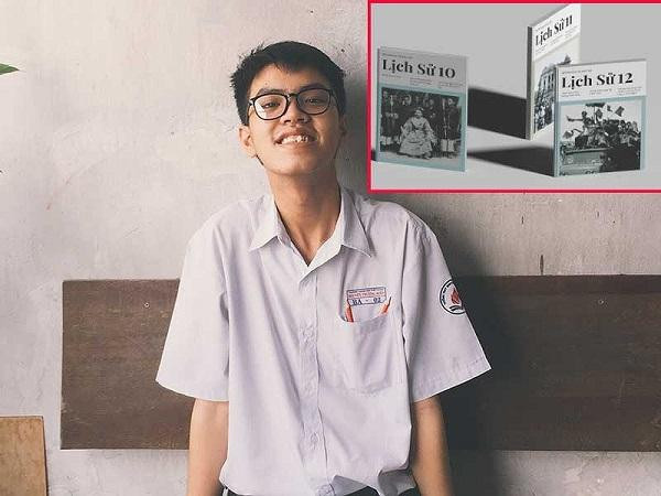 Phương Danh - người thiết kế bộ sách làm thay đổi quan niệm về SGK môn Lịch sử. Ảnh: Báo Pháp Luật. Phương Danh - người thiết kế bộ sách làm thay đổi quan niệm về SGK môn Lịch sử. Ảnh: Báo Pháp Luật.