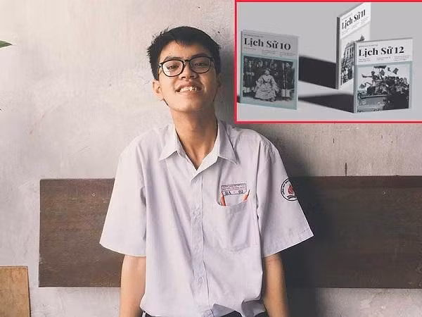 Phương Danh - người thiết kế bộ sách làm thay đổi quan niệm về SGK môn Lịch sử. Ảnh: Báo Pháp Luật.