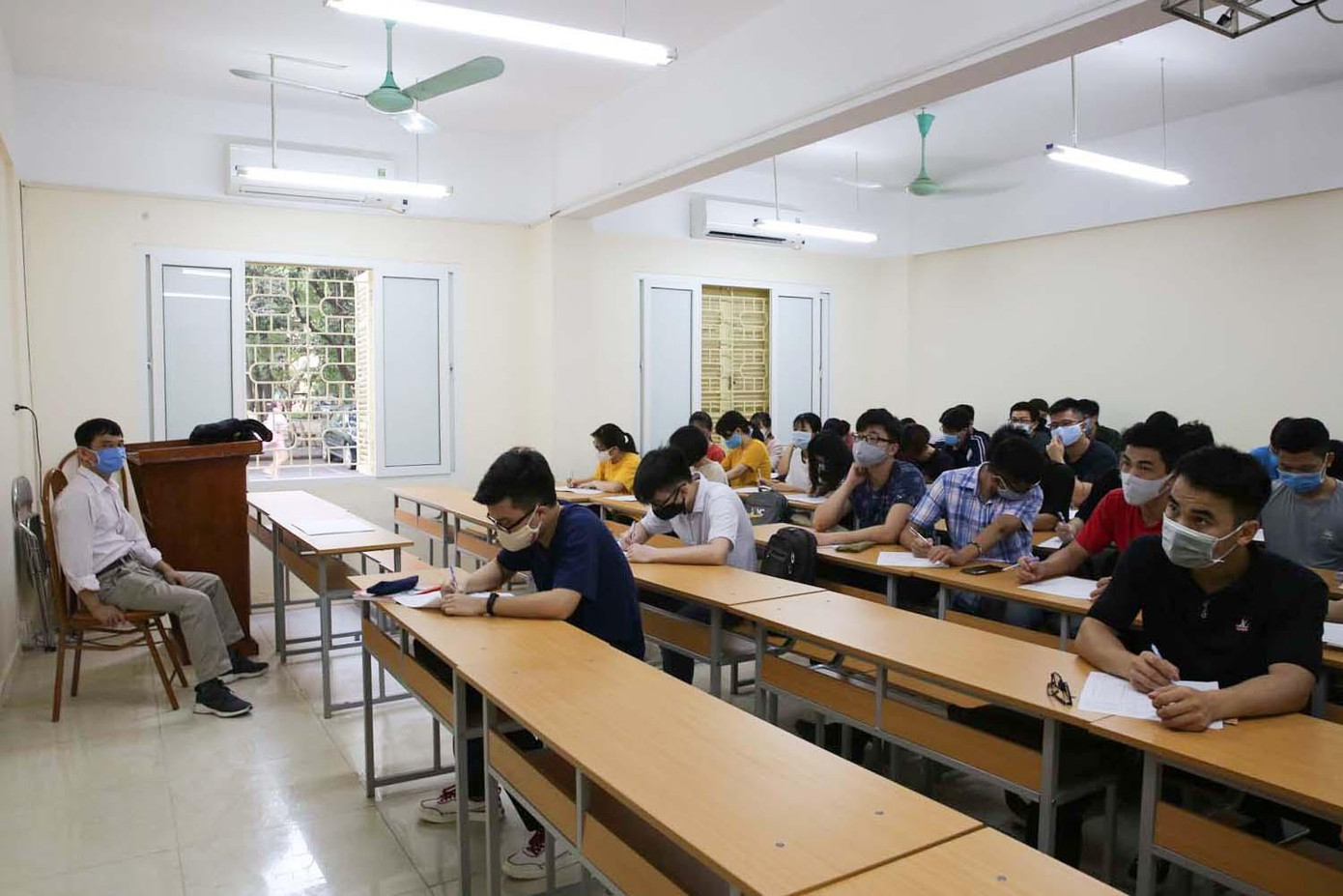 Các trường đã chuẩn bị các kịch bản để đón sinh viên quay trở lại học. Ảnh minh họa từ Internet. Các trường đã chuẩn bị các kịch bản để đón sinh viên quay trở lại học. Ảnh minh họa từ Internet.