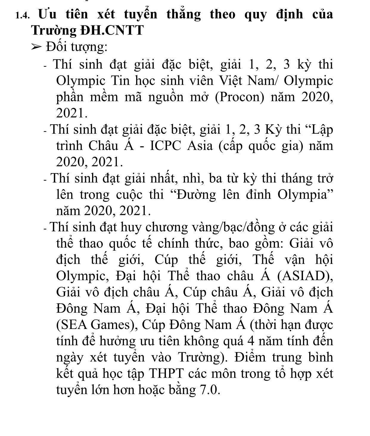 Trường ĐH Công nghệ thông tin - ĐH Quốc gia TP.HCM công bố phương án tuyển sinh đại học chính quy năm 2022. Trường ĐH Công nghệ thông tin - ĐH Quốc gia TP.HCM công bố phương án tuyển sinh đại học chính quy năm 2022.