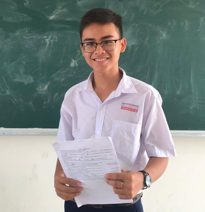 Bạn Nguyên Phúc. Ảnh: NVCC