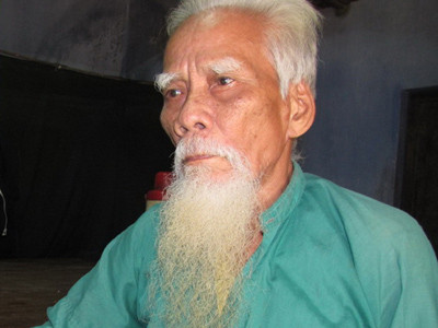 Ông Nguyễn Văn Sung chưa nhận được khoản hỗ trợ một lần cho người được tặng thưởng huy chương kháng chiến 