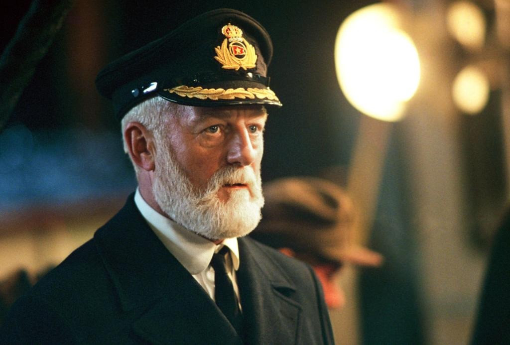 Diễn viên quá cố Bernard Hill vào vai thuyền trưởng Smith trong phim Titanic. Ảnh: Shutterstock. Diễn viên quá cố Bernard Hill vào vai thuyền trưởng Smith trong phim Titanic. Ảnh: Shutterstock.