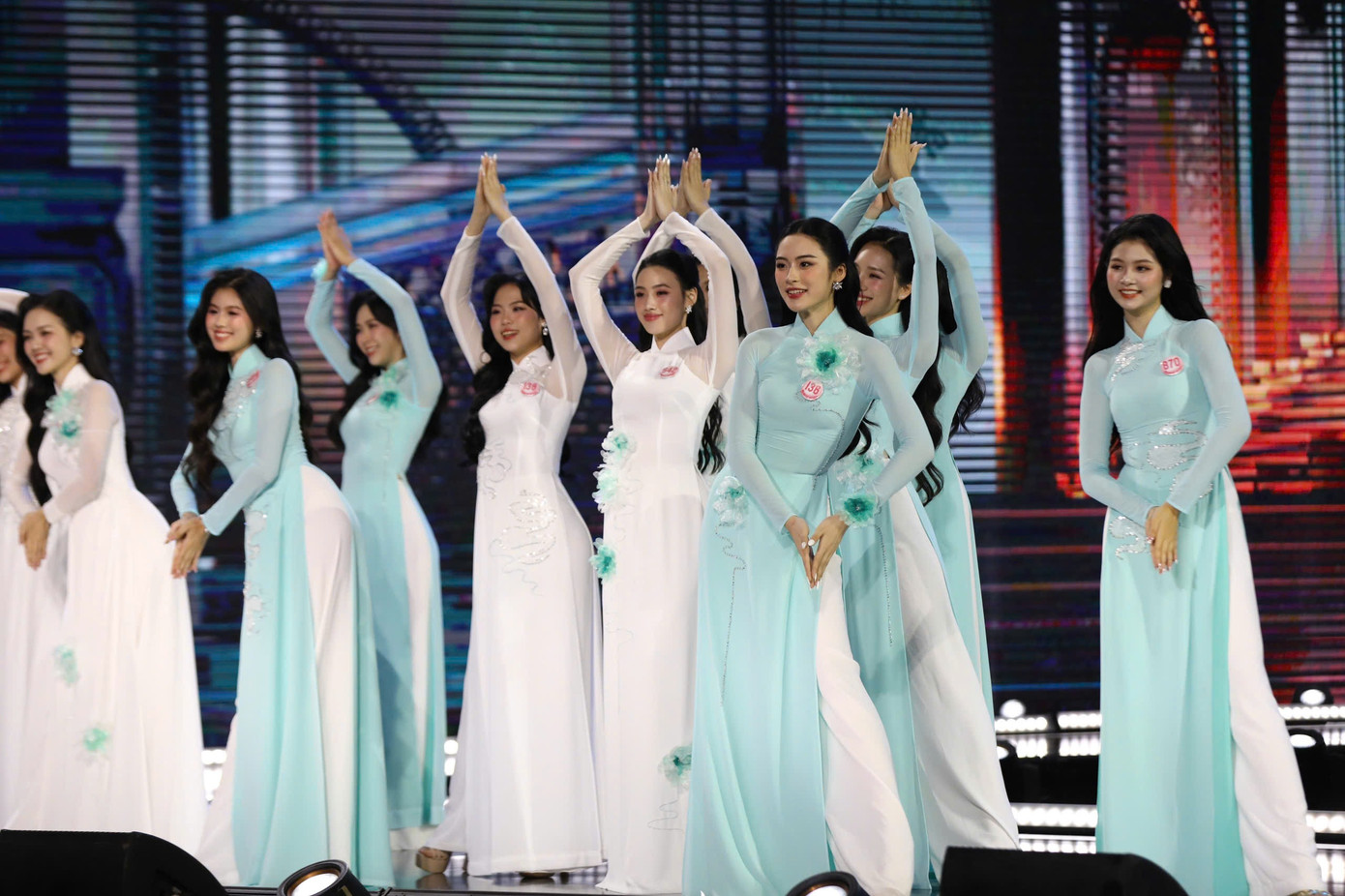 Các thí sinh tập luyện trong thời gian dài để khán giả được chiêm ngưỡng màn trình diễn mãn nhãn.