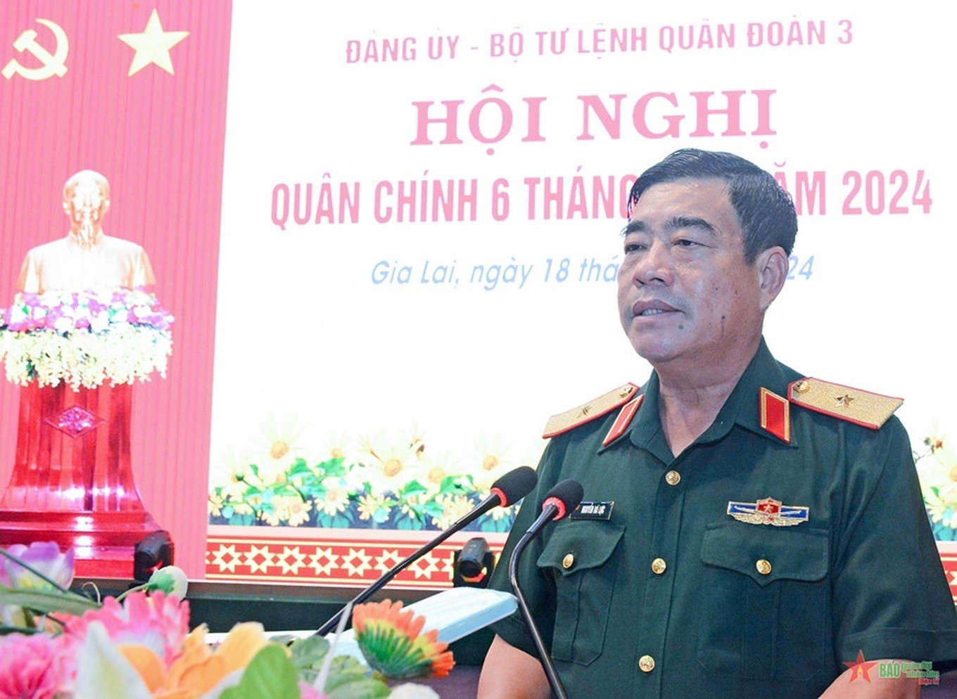 Thiếu tướng Nguyễn Bá Lực. Ảnh: QĐND.