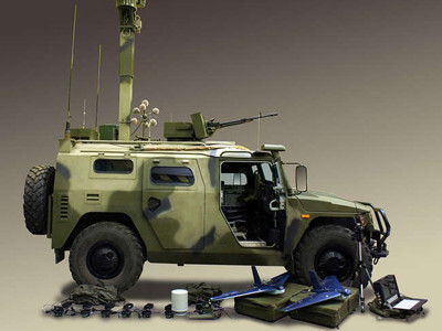 Xe bọc thép Tiger CBRM có chức năng chiến đấu và trinh sát đặc nhiệm. (Nguồn: sdelanounas.ru)