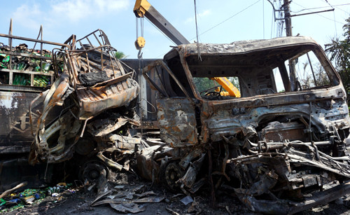 BẢN TIN ATGT: Bé 3 tuổi tử vong trong ôtô cháy rụi ảnh 3