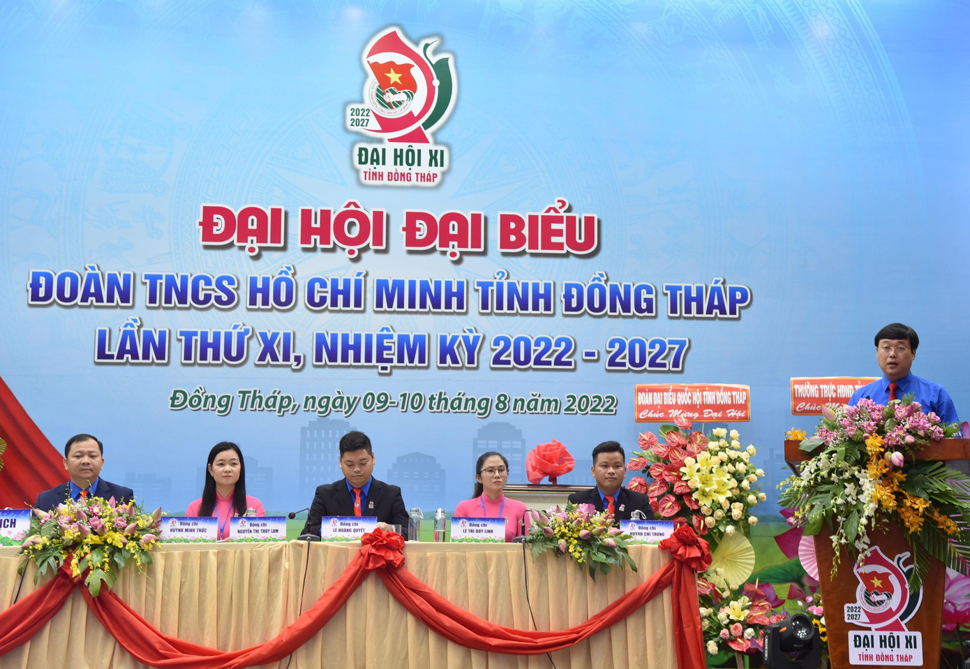 Ông Lê Quốc Phong, Bí thư Tỉnh ủy Đồng Tháp phát biểu Ông Lê Quốc Phong, Bí thư Tỉnh ủy Đồng Tháp phát biểu