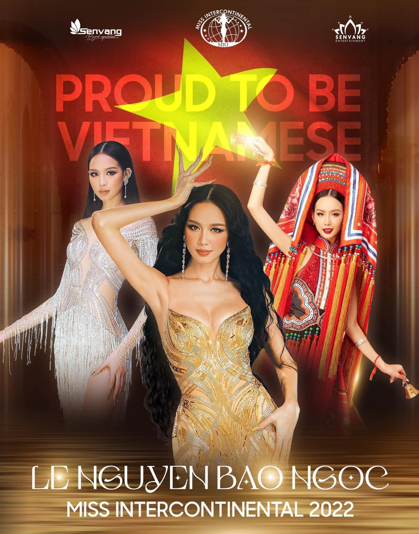 Hoa hậu Bảo Ngọc đã mang về thêm một chiếc vương miện quốc tế cho Việt Nam. Hoa hậu Bảo Ngọc đã mang về thêm một chiếc vương miện quốc tế cho Việt Nam.