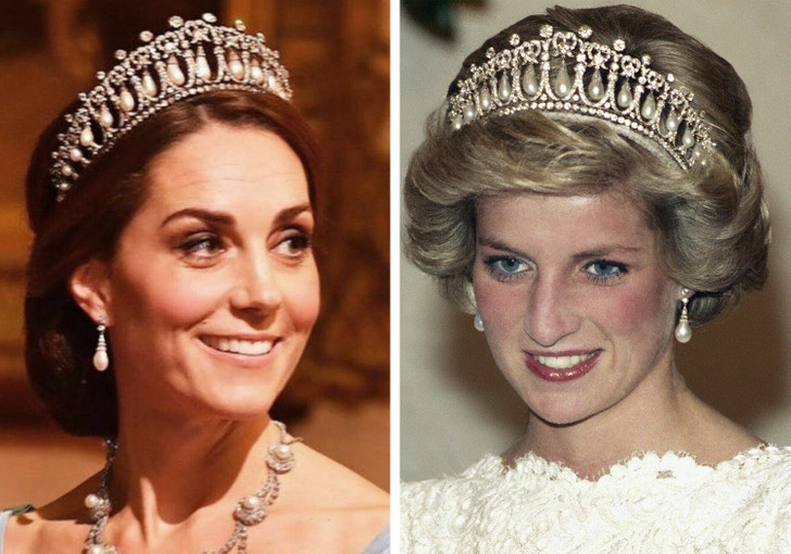 Chiếc vương miện này đã được thừa kế cho Nữ hoàng Elizabeth II vào năm 1953. Sau đó, Nữ hoàng đã trao cho con dâu của mình là Công nương Diana. Chiếc vương miện này đã được thừa kế cho Nữ hoàng Elizabeth II vào năm 1953. Sau đó, Nữ hoàng đã trao cho con dâu của mình là Công nương Diana.