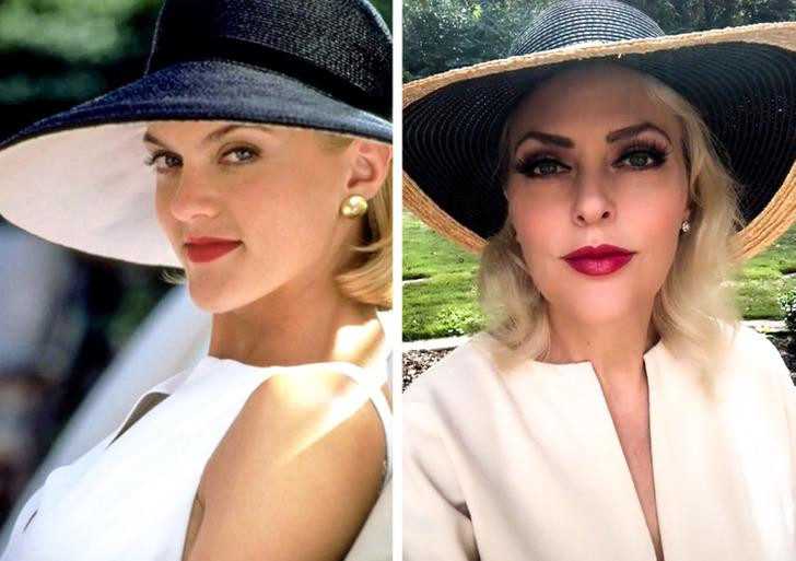 Nét đẹp duyên dáng của Elaine Hendrix trong The Parent Trap được nữ diễn viên tái hiện lại khiến khán giả trầm trồ thích thú. Nét đẹp duyên dáng của Elaine Hendrix trong The Parent Trap được nữ diễn viên tái hiện lại khiến khán giả trầm trồ thích thú.