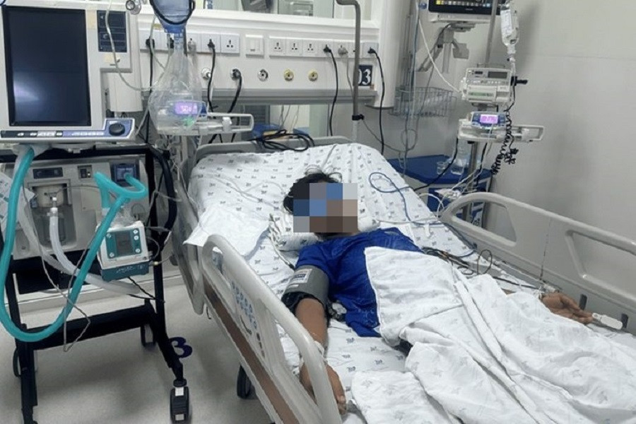 Chỉ vì một chút bất đồng và thiếu hiểu biết nam sinh suýt phải trả giá bằng tính mạng (ảnh: BVCC)