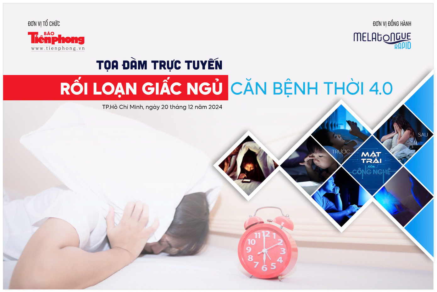 Buổi tọa đàm trực tuyến sẽ bắt đầu diễn ra vào lúc 9 giờ ngày 20/12