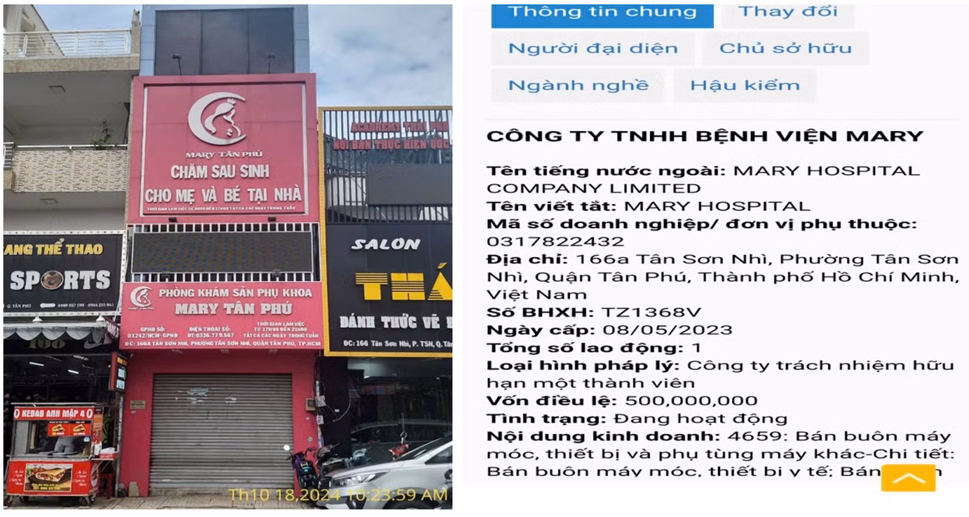 Sở Y tế đã quyết định tước giấy phép hoạt động của Công ty TNHH Bệnh viện Mary