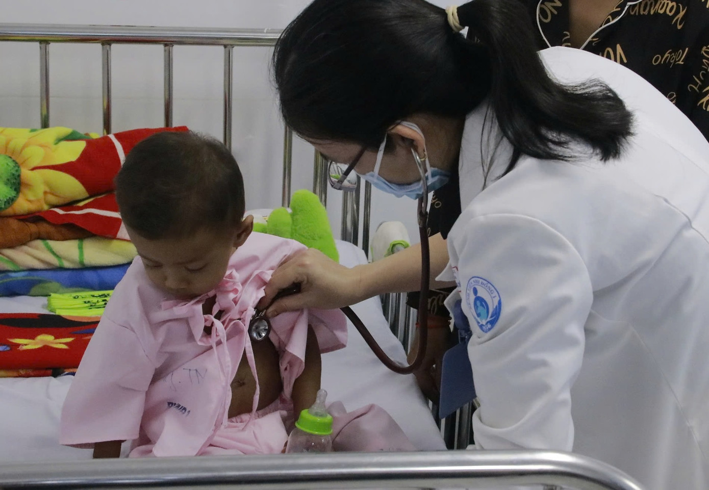 Sau phẫu thuật sức khỏe của bệnh nhi đã bình phục tốt Sau phẫu thuật sức khỏe của bệnh nhi đã bình phục tốt